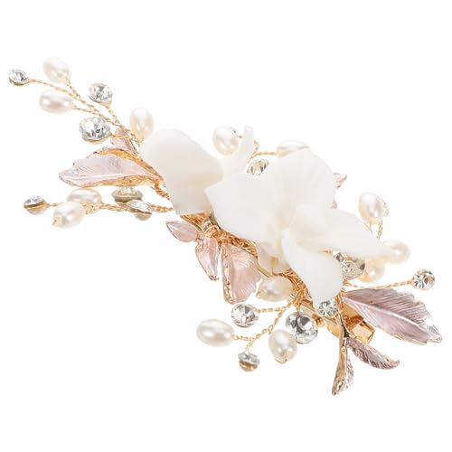 PACKOVE Blumen-haarklammer Aus Keramik Elegante Haaraccessoires Für Bräute Und Brautjungfern Für Hochzeiten Und Fotoshootings Sicherer Halt Und Stilvolles Design von PACKOVE