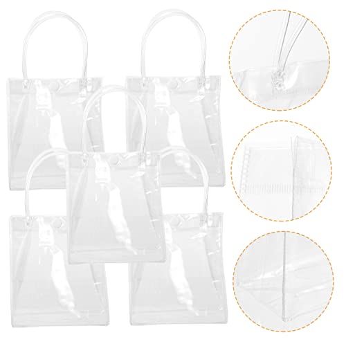 PACKOVE Stilvolle PVC-weinbeutel Mit Kordelzug Für Partys Und Hochzeiten Einfach Zu Tragen von PACKOVE