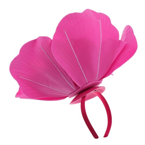 PACKOVE Stirnband-fascinator Mit Großer Blumen-kopfbewegung Clip-kopfbewegung Für Braut-accessoires von PACKOVE