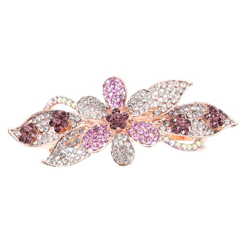 PACKOVE Haarspangen Vintage Frühlingshaarnadel Strass Haarschmuck Blumenhaarzubehör Für Mädchen Frauen Frisurenaccessoires von PACKOVE
