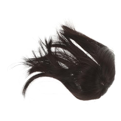 PACKOVE Stück Stück Haarersatz Gefälscht Haarpflaster Für Frauen Fälschung Clip Pferdeschwanz Menschlich Haarschmuck Für Damen Perücke Für Erwachsene Frauen Haaropper Chemische Faser von PACKOVE
