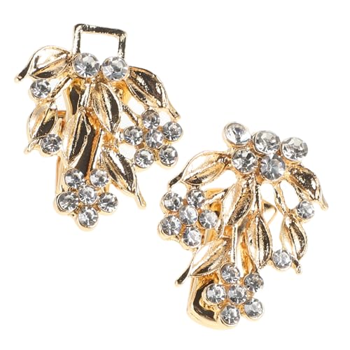 PACKOVE Pulloververschluss Aus Zinklegierung Mit Strass-dekoration Vintage-stil Clip-design Für Kleidung Pullover Jacken Strickjacken Kleider Schals Cardigans Und Besondere Anlässe von PACKOVE