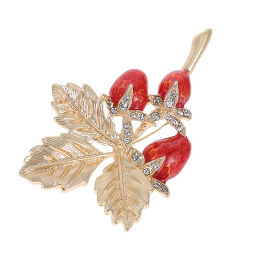 PACKOVE Süße Erdbeer-emaille-anstecknadeln, Obstbrosche, Corsage-abzeichen, Sicherheitshemd-anstecknadel Für Damen, Kleidung, Rucksäcke, Hüte, PACKOVE Süße Erdbeer-emaille-anstecknadeln, Obstbrosche, Corsage-abzeichen, Sicherheitshemd-anstecknadel Für Damen, Kleidung, Rucksäcke, Hüte, von PACKOVE