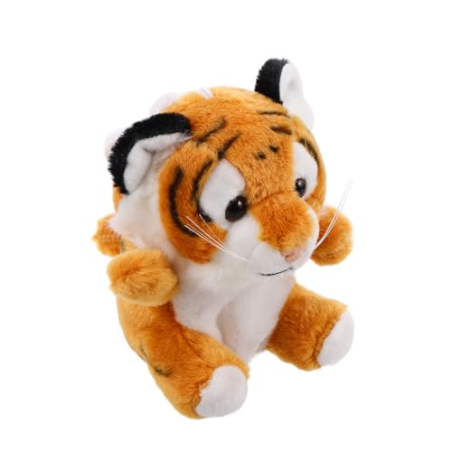 PACKOVE Plüsch Geldbörse Tiger Kleiner Stofftier Für Kleinkinder Hängendes Plüschornament Praktisches Schlüsselanhänger Süßes Tiger Design Für Rucksack Und Tasche von PACKOVE