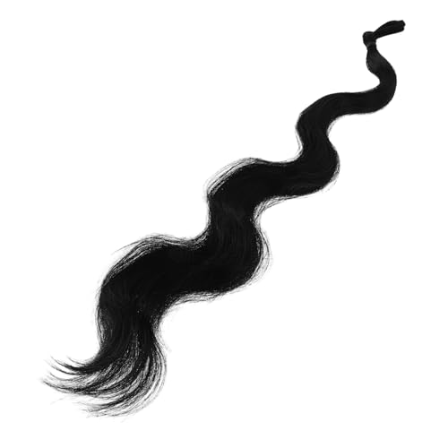 PACKOVE Curly Hair Extensions Für Frauen Synthetische Haarverlängerung Mit Dutt-design Für Alltag Und Partys Langanhaltende Wellen Mit Praktischem Zugband Natürliche Textur von PACKOVE