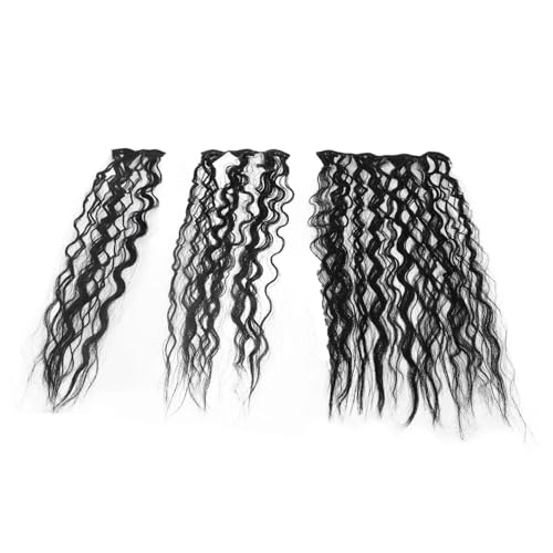 PACKOVE Synthetische Lockige Haarverlängerungen Lange Meerjungfrauenwellen Clip-haarteil Für Frauen Mit Dünnerem Haaransatz Weiche Textur Für Täglichen Gebrauch Und Besondere von PACKOVE
