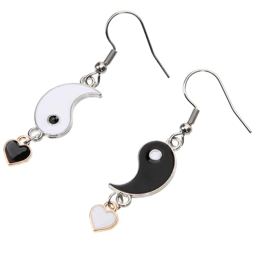 PACKOVE Tai Chi Ohrringe Damen Modisch Kreatives Design Ohrhänger für Teenager Frauen Alltag Business Schmuck von PACKOVE