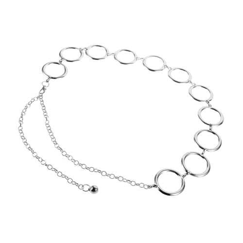 PACKOVE Taillenkette Damen Verstellbarer Metall Gürtel für Kleider und Jeans Taillen Schmuck für Frauen von PACKOVE