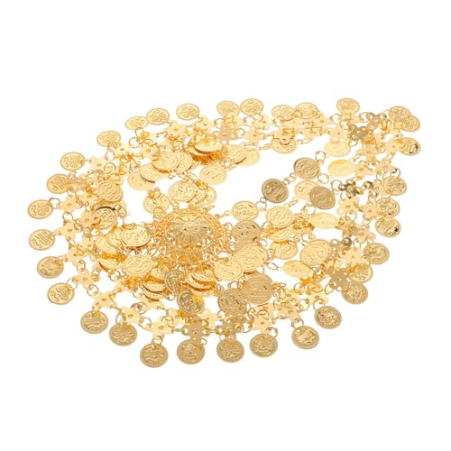 PACKOVE Haarschmuck Aus Metall Mit Münzquaste Tanzkappe Für Bauchtanz Vintage-kopfketten Exquisiter Kopfschmuck Für Auftritte Kreative Hutdekoration Mit Glitzer von PACKOVE