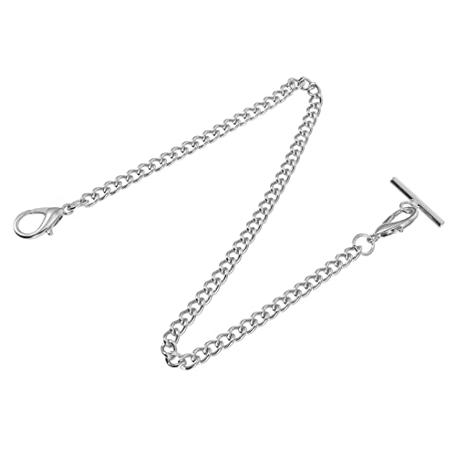 PACKOVE Taschenuhr Kette Metall Mit T-Coupling Dekorationskette Für Westen Jeans Und Handtaschen Leicht Und Tragbar Für Herren Und Damen PACKOVE Taschenuhr Kette Metall Mit T-Coupling Dekorationskette Für Westen Jeans Und Handtaschen Leicht Und Tragbar Für Herren Und Damen von PACKOVE