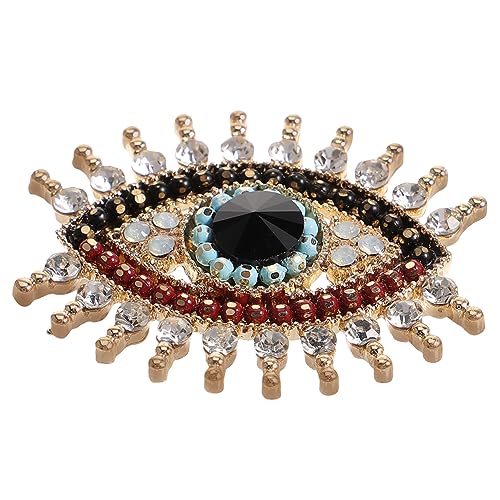 PACKOVE Teufel Augen Brosche Pin Brosche für Damen Dekorativer Schal Clip Elegantes Schmuckstück für von PACKOVE