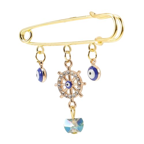 Brosche Mit Bösem Blick Anstecknadel Für Damen Und Herren Für Besondere Partys Und Den Alltag. von PACKOVE