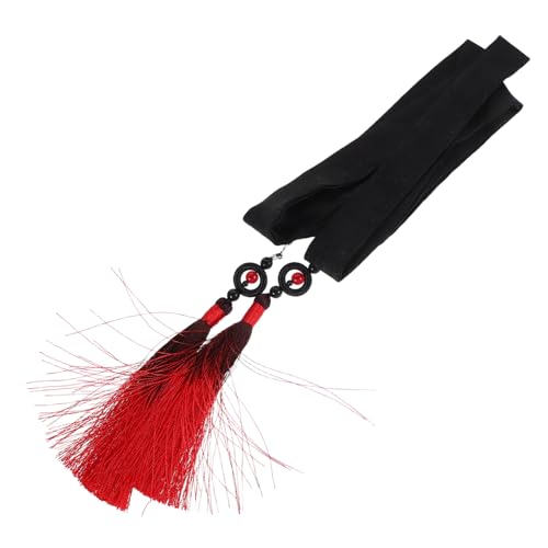 PACKOVE Traditionelles Chinesisches Hanfu Haarband mit Stylischer Farbverlaufsquaste Leichtes Haarschmuck Stirnband für Cosplay und Traditionelle Kostüme Geeignet für Männer und Frauen von PACKOVE