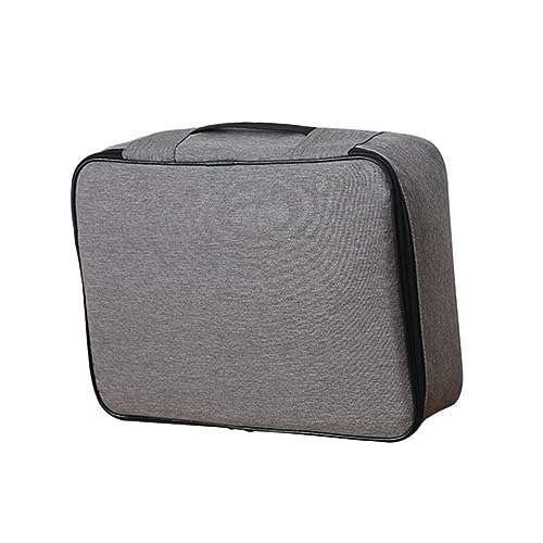 PACKOVE Doppellagige Dokumententasche Tragbare Reisepass Aufbewahrungstasche Id Organizer für Reisen Große Kapazität für Geschäftsreisen und Zuhause von PACKOVE