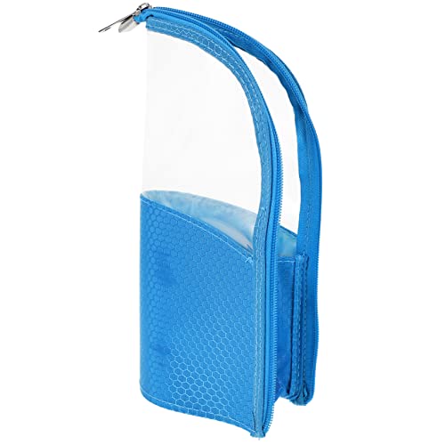 PACKOVE Transparente Kosmetiktasche Damen wasserdichte Kulturbeutel Für Reisen Tragbare Make-up Tasche Mit Fächern Für Kosmetik Und Toilettenartikel Kleine Organizer Für Tägliche von PACKOVE