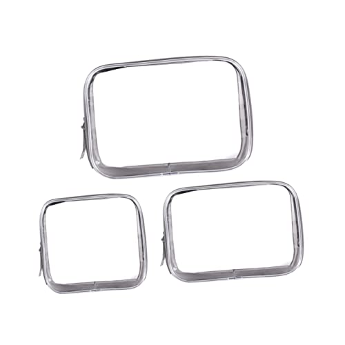 PACKOVE Transparente wasserdichte Kosmetiktasche Reisetasche Kulturbeutel Damen Groß Mittel Klein Aufbewahrungstasche Tragbar Reisorganizer Make-up-Tasche Für Körperpflegeartikel von PACKOVE