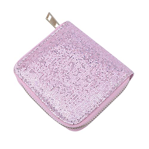 PACKOVE Glitter Muster Münzfach Damen Kurze Geldbörse Mit Reißverschluss Für Mädchen Und Frauen Für Kleingeld Schlüssel Und Kleine Accessoires PACKOVE Glitter Muster Münzfach Damen Kurze Geldbörse Mit Reißverschluss Für Mädchen Und Frauen Für Kleingeld Schlüssel Und Kleine Accessoires von PACKOVE