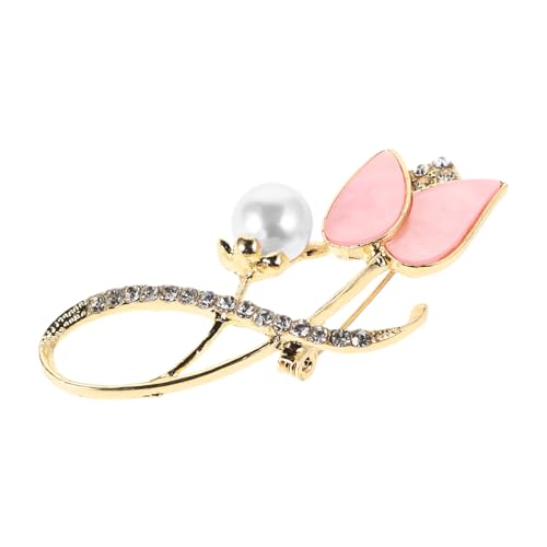 PACKOVE Tulpenbrosche mit Funkelnden Strasssteinen Luxuriöses Design Vielseitig Kombinierbar zu Mantel Kleid und Schal Detaillierte Handwerkskunst Edles Damen Accessoire PACKOVE Tulpenbrosche mit Funkelnden Strasssteinen Luxuriöses Design Vielseitig Kombinierbar zu Mantel Kleid und Schal Detaillierte Handwerkskunst Edles Damen Accessoire von PACKOVE