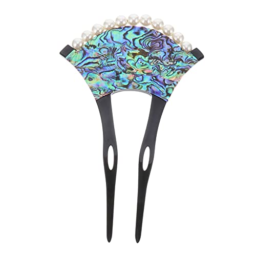 PACKOVE U-förmige Haarnadel Aus Acryl Mit Schalen-design Für Retro-frisuren Eleganter Haarclip Für Frauen Und Mädchen Vielseitig Für Alltag Parties Und Fotos Als Einzigartiges von PACKOVE