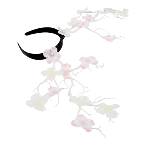 PACKOVE Baumzweig-haarband Für Mädchen Mit Blumen Kinderkopfschmuck Für Brauthochzeit Waldhaarband Handgefertigtes Stirnband Für Party Und Fotoshootings von PACKOVE