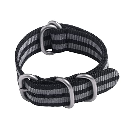 PACKOVE Armband Uhrenarmbänder 22 mm Uhrenarmband Nylon-Uhrenarmband nylon uhrenarmband Nylon watch strap Fray-resistant watch strap gewebtes Uhrenarmband verdicken Gurt Ringschnalle von PACKOVE