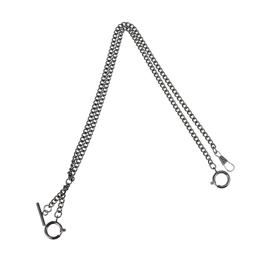 PACKOVE Uhrenkette Taschenuhr Retro Metall 44cm Kette Für Männer Frauen Dekorative Taschenuhrkette Langlebig Elegantes Design Für Handtaschen Und Schlüsselanhänger von PACKOVE
