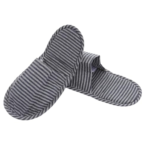 PACKOVE Ultraleichte Faltbare Travel Slippers Damen Atmungsaktive Baumwoll Hausschuhe mit Rutschfester Sohle Wiederverwendbar und Waschbar mit Praktischem Aufbewahrungsbeutel für PACKOVE Ultraleichte Faltbare Travel Slippers Damen Atmungsaktive Baumwoll Hausschuhe mit Rutschfester Sohle Wiederverwendbar und Waschbar mit Praktischem Aufbewahrungsbeutel für von PACKOVE