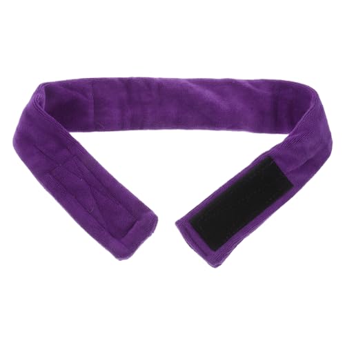 PACKOVE Stirnband Aus Baumwolle Schnelltrocknend Haarwickel Elastisch Für Make-up Gesichtswäsche Bad Duschen Schönheitssalon Gesichtsbehandlung Sport Violett PACKOVE Stirnband Aus Baumwolle Schnelltrocknend Haarwickel Elastisch Für Make-up Gesichtswäsche Bad Duschen Schönheitssalon Gesichtsbehandlung Sport Violett von PACKOVE