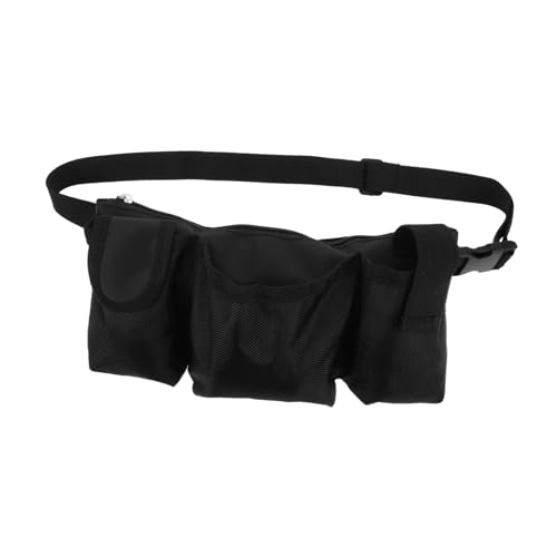 PACKOVE Verstellbare Kellnertasche mit Reißverschluss Multifunktionale Gürteltasche für Damen Leichtes Organizer Waist Apron Bag für Hotel Ktv Bar Zubehör für Servicepersonal von PACKOVE