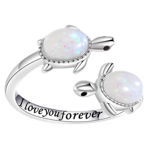 PACKOVE Verstellbarer Damenring Aus Metall Zierlicher Fingerring Für Frauen Und Mädchen Passend Zu Verschiedenen Kleidungsstilen Langlebig Und Angenehm Zu Tragen von PACKOVE