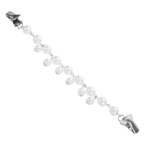 PACKOVE Vintage Cardigan Clips Mit Perlen Und Kristallen Retro Schal-clips Für Und Kleidstraffer Für Herbst Und Winter von PACKOVE