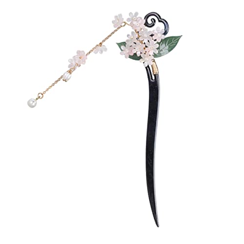 PACKOVE Vintage Haarstab Mit Blumenmotiv Antike Haarspange Für Damen Für Hochzeiten Partys Und Alltagslooks Metallstruktur Vielseitig Einsetzbar Für Verschiedene Frisuren von PACKOVE