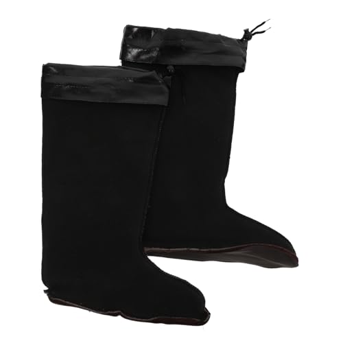 PACKOVE Warme Abnehmbare Regenstiefel einlagen für Herren Hohe Schaft polsterung Leichte Isolierte Winter stiefel innerliner für Kalte Tage und Outdoor aktivitäten Optimaler Kälteschutz von PACKOVE