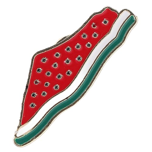 PACKOVE Wassermelonen-brosche Kompakt Obst-dekor Anstecknadel Schmuck-accessoire Elegantes Ornament Broschendesign Für Kleider Tücher Revers Formelle Anlässe PACKOVE Wassermelonen-brosche Kompakt Obst-dekor Anstecknadel Schmuck-accessoire Elegantes Ornament Broschendesign Für Kleider Tücher Revers Formelle Anlässe von PACKOVE