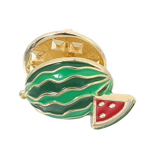 PACKOVE Wassermelonenbrosche Aus Emaille Süße Nadeln Für Hemden Und Rucksäcke Wassermelonenförmige Damen-broschen Schmuck Für Kleidung Und Hüte PACKOVE Wassermelonenbrosche Aus Emaille Süße Nadeln Für Hemden Und Rucksäcke Wassermelonenförmige Damen-broschen Schmuck Für Kleidung Und Hüte von PACKOVE