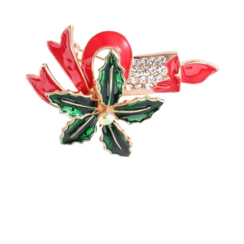 PACKOVE Weihnachtliche Cartoon Brosche Kreative Mode Brosche Vielseitige Weihnachts Breastpin Farbenfrohe Kleidung Dekoration für Damen und Freunde von PACKOVE