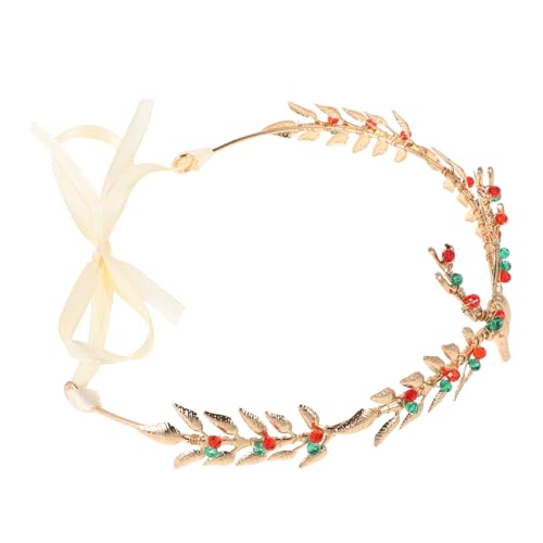 PACKOVE Weihnachts Haarband mit Strass Damen Stirnband im Design Verstellbar für Partys und Feiertage von PACKOVE