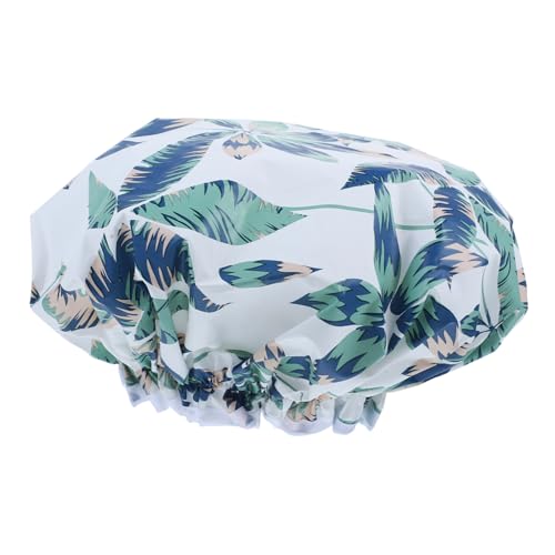 PACKOVE Wiederverwendbare Duschhaube Für Damen Elastische Bademütze Zum Schutz Vor Wasser Schmutz Und Staub Für Langes Haar Geeignet von PACKOVE