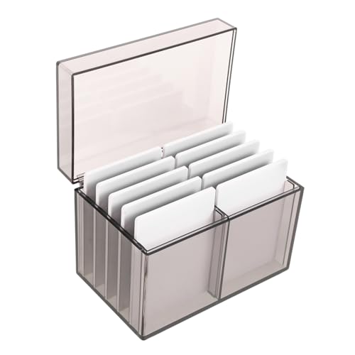 PACKOVE Acryl-wimpernaufbewahrungsbox Transparentes Wimpernetui Zur Organisation Künstlicher Wimpern Tragbarer Wimpern-organizer Für Reisen Und Täglichen Gebrauch von PACKOVE