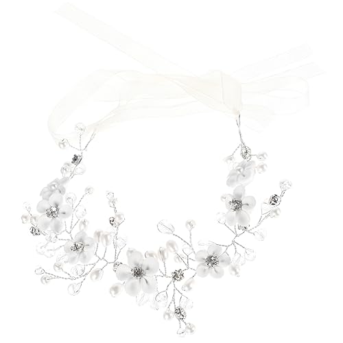 PACKOVE Wunderschönes Haarband für Bräute Perlenschmuck Hochzeitsaccessoire für Partys Festivals und Besondere Anlässe Passt zu Jedem Outfit von PACKOVE