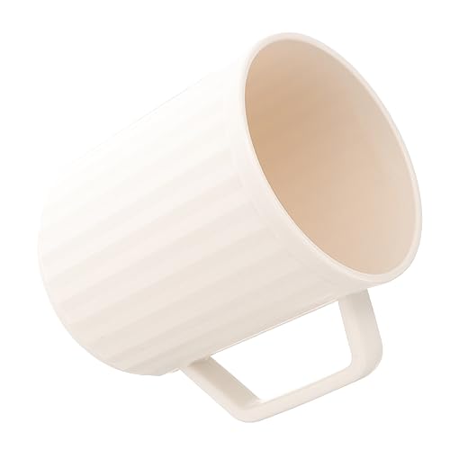 PACKOVE Zahnputzbecher Erwachsene Mund Badezimmertassen aus Badezimmer Becher Tasse für Badezimmer Badezimmerbecher Badezimmer Tragbare pp Weiß Wiederverwendbar von PACKOVE