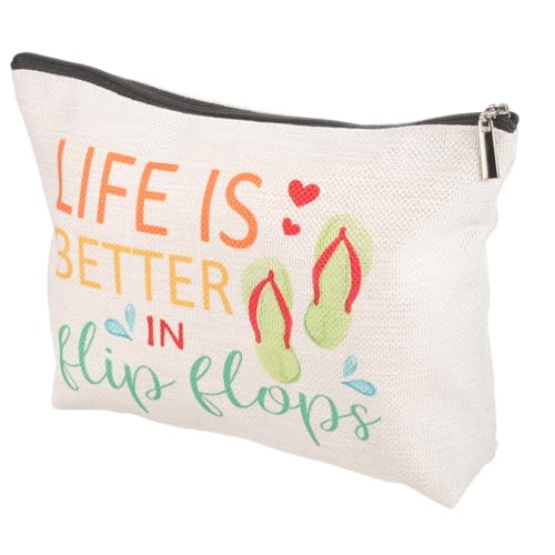 PACKOVE Zipper Pouch Kosmetik Organizer Für Damen Und Teenager Leicht Und Tragbar Für Schmuck Und Hygieneartikel Style von PACKOVE