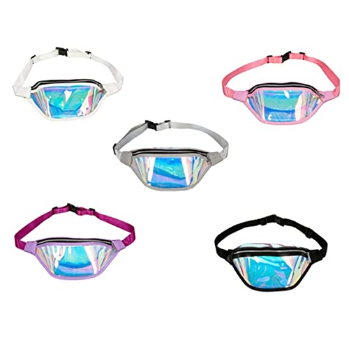PACKOVE Damen Fanny Pack Reflektierende Bauchtasche Für Outdoor-aktivitäten Verstellbare Schulter Und Brusttasche Für Reisen Und Sport von PACKOVE