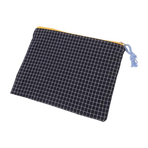 PACKOVE tragbare Kosmetiktasche kosmetische Reisetasche Kulturtasche Damen Beutel für Veranstalter kleine Reise-Kosmetiktasche Schminktasche Reißverschluss Bettwäsche aus Baumwolle Blau PACKOVE tragbare Kosmetiktasche kosmetische Reisetasche Kulturtasche Damen Beutel für Veranstalter kleine Reise-Kosmetiktasche Schminktasche Reißverschluss Bettwäsche aus Baumwolle Blau von PACKOVE