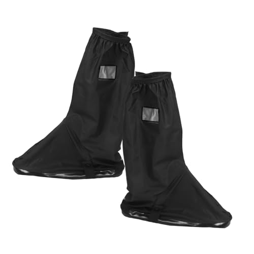 PACKOVE wasserdichte Regen Schuhüberzieher Aus PVC Wiederverwendbar Und Tragbar Für Damen Stiefel Und Schuhe Geeignet Für Outdoor-aktivitäten Wie Wandern Und Radfahren Bei Regenwetter von PACKOVE