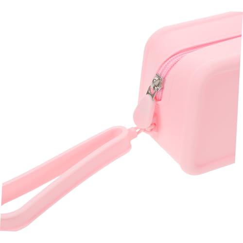 PACKOVE wasserdichte Silikon Kosmetiktasche mit Reißverschluss Große Make-up Tasche Reise Organizer Flexibler Schminkbeutel für Damen und Studenten von PACKOVE