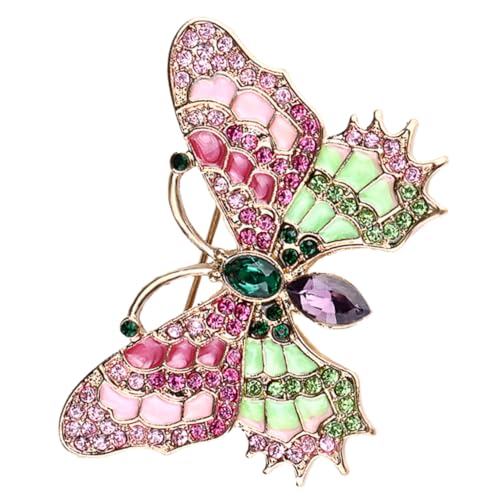 Personalisierte Butterfly Brosche Metall für Kleidung Schals Hüte Stilvolle Dekoration für Verschiedene Anlässe von PACKOVE