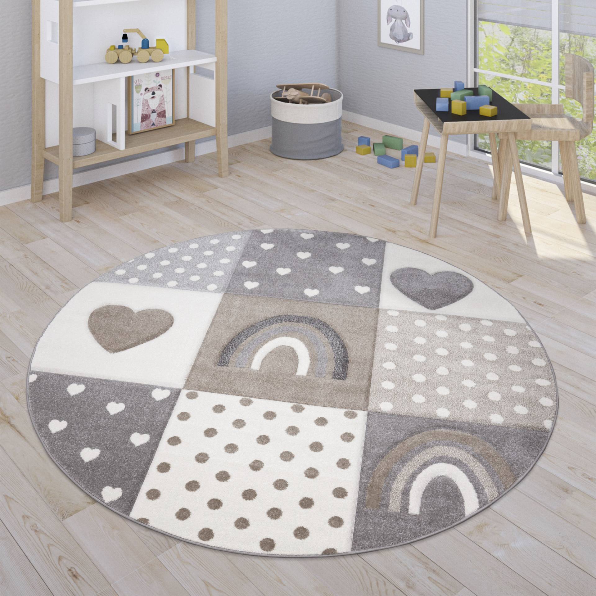 Paco Home Kinderteppich "Cosmos 349", rund von PACO HOME