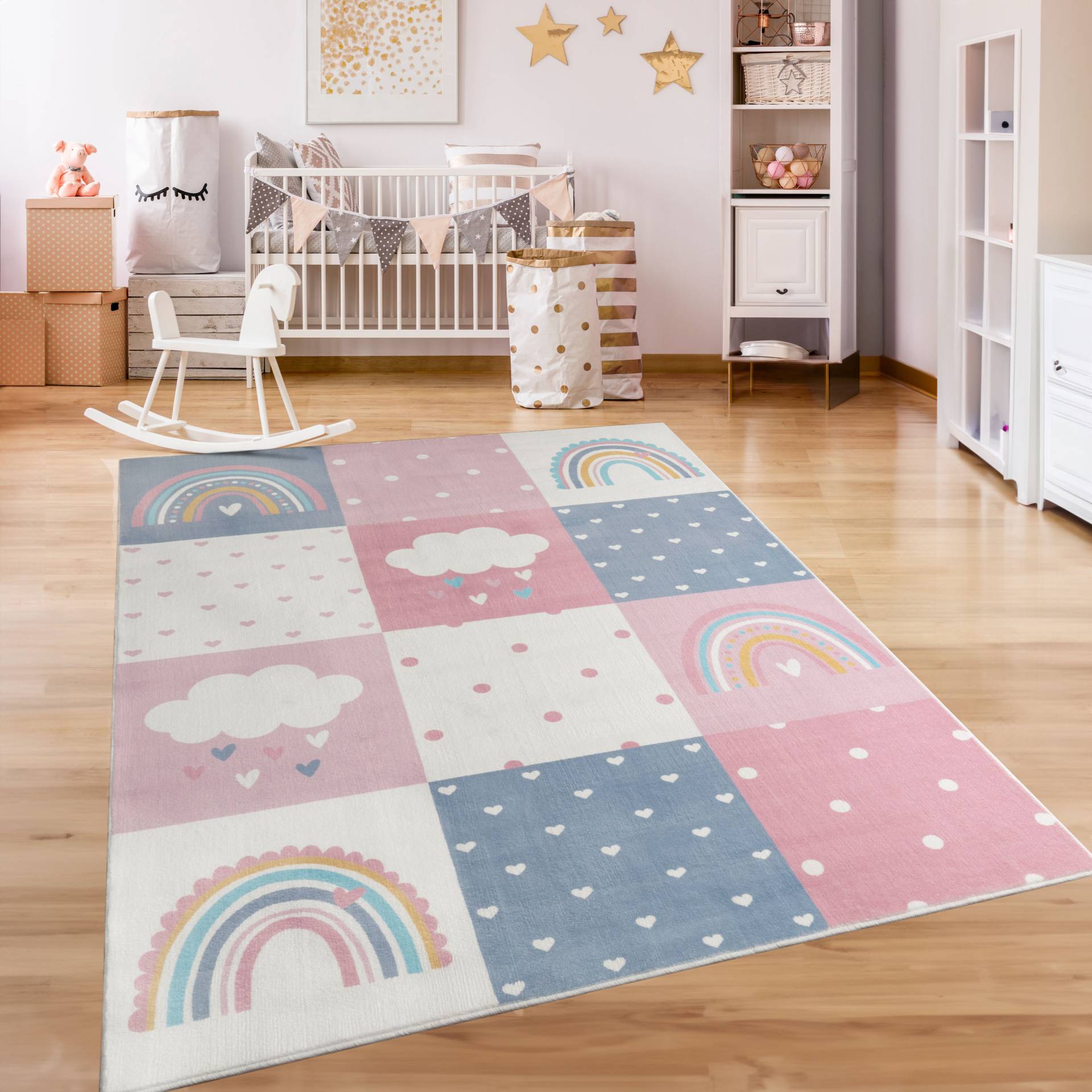 Paco Home Kinderteppich "Eliz 396", rund von PACO HOME