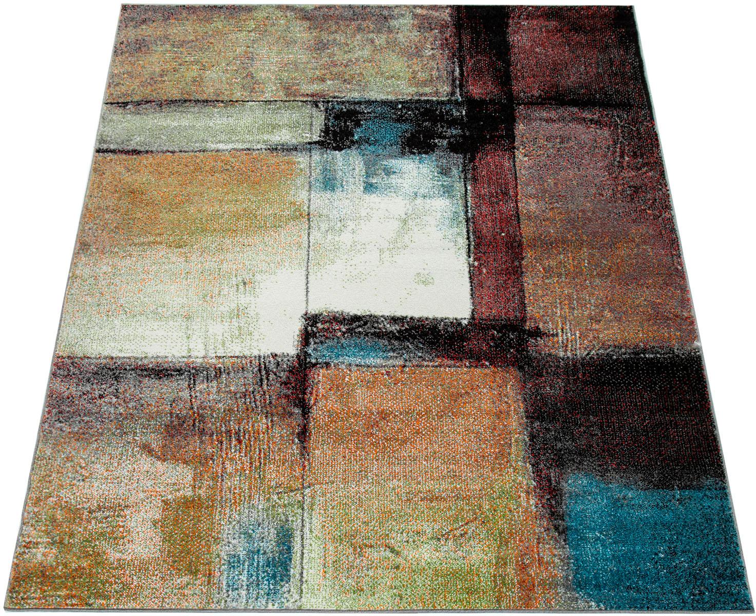 Paco Home Läufer "Gala 423" rechteckig 13 mm Höhe Teppich-Läufer, Kurzflor, modernes Design von PACO HOME